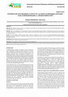 Research paper thumbnail of SYNTHESIS AND ANTI-MICROBIAL ACTIVITY OF 1-(6-NITRO-2H-BENZO[b][1,4]THIAZINE-3(4H)-YLIDENE)HYDRAZINE-1,1-DIOXIDE DERIVATIVES Original Article