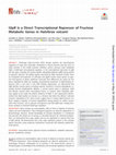 Research paper thumbnail of GlpR Is a Direct Transcriptional Repressor of Fructose Metabolic Genes in Haloferax volcanii