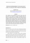 Research paper thumbnail of Mitos Dan Ketidakhadiran Tan Malaka Dalam Lakon “Tan Malaka” Karya Goenawan Mohamad