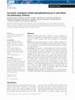 Research paper thumbnail of Curcumin analogues inhibit phosphodiesterase-5 and dilate rat pulmonary arteries