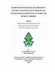 Research paper thumbnail of Komparasi pengendalian diri siswa antara yang puasa dan tidak puasa sunah Senin Kamis di SMA An-Nuriyyah Bumiayu Brebes