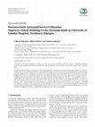 Research paper thumbnail of Previous Early Antenatal Service Utilization Improves Timely Booking: Cross-Sectional Study at University of Gondar Hospital, Northwest Ethiopia