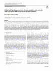 Research paper thumbnail of Global lead-lag changes between climate variability series coincide with major phase shifts in the Pacific decadal oscillation