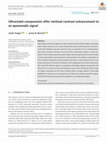 Research paper thumbnail of Ultraviolet components offer minimal contrast enhancement to an aposematic signal