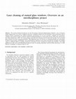 Research paper thumbnail of Laser cleaning of stained glass windows. Overview on an interdisciplinary project