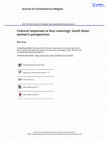 Research paper thumbnail of Cultural responses to face coverings: South Asian women's perspectives