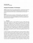 Research paper thumbnail of Imagined Potentialities of Technologies