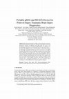 Research paper thumbnail of Portable qEEG and HD-tCS Device for Point-of-Injury Traumatic Brain Injury Diagnostics