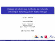 Research paper thumbnail of Passage à l'échelle des méthodes de recherche sémantique dans les grandes bases d'images. (Efficient content based image retrieval systems for large scale images database)