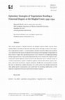 Research paper thumbnail of Epistolary Strategies of Negotiation: Reading a Fraternal Dispute at the Mughal Court, 1593–1594