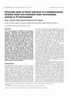 Research paper thumbnail of Unusually wide co-factor tolerance in a metalloenzyme; divalent metal ions modulate endo-exonuclease activity in T5 exonuclease