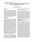 Research paper thumbnail of COMPUTATION OF PLASTICITY INDEX OF INORGANIC CLAY USING FIRST AND SECOND NORM OF THE IDEALISED FALL CONE FLOW CURVE