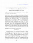 Research paper thumbnail of Conversion of an industrial cutaway peatland to a Betulacea family tree species plantation