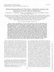 Research paper thumbnail of Human Immunodeficiency Virus Type 1 Population Genetics and Adaptation in Newly Infected Individuals