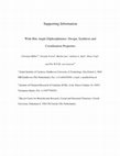 Research paper thumbnail of Wide-Bite-Angle Diphosphinines: Design, Synthesis, and Coordination Properties