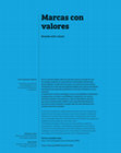 Research paper thumbnail of Marcas con valores