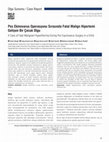 Research paper thumbnail of A Case of Fatal Malignant Hyperthermia During Pes Equinovarus Surgery in a Child