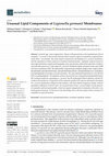 Research paper thumbnail of Unusual Lipid Components of Legionella gormanii Membranes