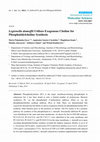 Research paper thumbnail of Legionella dumoffii Utilizes Exogenous Choline for Phosphatidylcholine Synthesis