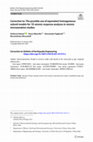 Research paper thumbnail of Correction to: The possible use of equivalent homogeneous subsoil models for 1D seismic response analyses in seismic microzonation studies