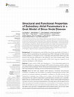 Research paper thumbnail of Structural and Functional Properties of Subsidiary Atrial Pacemakers in a Goat Model of Sinus Node Disease