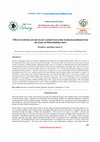 Research paper thumbnail of Effects of solvents on microwave assisted extraction of phytoconstituent from the fruits of Pithecellobium dulce