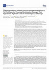 Research paper thumbnail of Comparative Study between First and Second Harmonics of a Nd:YAG Laser for Cleaning Manifestation Damages That Appeared in Pigments Used on Archaeological Cartonnage