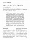 Research paper thumbnail of Syntectonic hydrothermal calcite in a faulted carbonate platform margin (Albian of Jorrios, northern Spain)