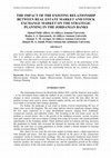 Research paper thumbnail of The Impact of the Existing Relationship between Real Estate Market and Stock Exchange Market on the Strategic Planning in the Jordanian Banks