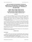 Research paper thumbnail of Advancement of Ranking System in Jordanian Universities Considering the Management Departments Theoretical Framework