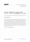 Research paper thumbnail of Search for a Higgs boson in the decay channel H → ZZ(*) → q$ \overline {\text{q}} $ ℓ − ℓ + in pp collisions at $ \sqrt {s} = 7 $TeV