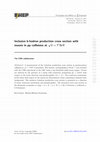 Research paper thumbnail of Inclusive b-hadron production cross section with muons in pp collisions at $ \sqrt {s} = 7\;{\text{TeV}} $