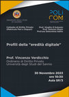 Research paper thumbnail of Profili della "eredità digitale"