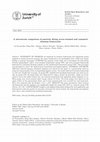 Research paper thumbnail of A microstrain comparison of passively fitting screw-retained and cemented titanium frameworks