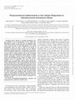 Research paper thumbnail of Physicochemical Determinants in the Cellular Responses to Nanostructured Amorphous Silicas