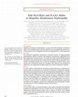 Research paper thumbnail of Risk HLA-DQA1 and PLA<sub>2</sub>R1 Alleles in Idiopathic Membranous Nephropathy