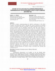 Research paper thumbnail of Extent of Utilization of E-Learning Resources in Business Education Programme in South-East Nigerian Universities