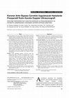 Research paper thumbnail of Koroner Arter Bypass Cerrahisi Uygulanacak Hastalarda Preoperatif Rutin Karotis Doppler Ultrasonografi