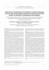 Research paper thumbnail of Determinants of postoperative atrial fibrillation in patients undergoing coronary artery bypass grafting: prophylactic beta-blocker plus statin therapy for prevention of postoperative atrial fibrillation