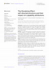 Research paper thumbnail of The Moralizing Effect: self-directed emotions and their impact on culpability attributions