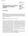 Research paper thumbnail of Biagi, F. (2023). Seeds beneath the snow: Lefebvre, autogestion, and ecological questions. Dialogues in Human Geography, 13(3), 464-467. https://doi.org/10.1177/20438206231178823  (open access)