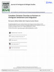 Research paper thumbnail of Canadian Christian Churches as Partners in Immigrant Settlement and Integration