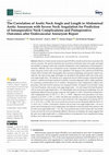 Research paper thumbnail of The Correlation of Aortic Neck Angle and Length in Abdominal Aortic Aneurysm with Severe Neck Angulation for Prediction of Intraoperative Neck Complications and Postoperative Outcomes after Endovascular Aneurysm Repair