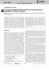 Research paper thumbnail of The High-Throughput Synthesis and Phase Characterisation of Amphiphiles: A Sweet Case Study