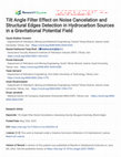 Research paper thumbnail of The Effects of Tilt Angle Filter on Noise Cancelation and Structural Edges Detection in Gas and Oil Source in Gravitational Potential Field of Qeshm Island SE Iran