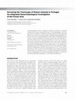 Research paper thumbnail of Surveying the Townscape of Roman Ammaia in Portugal: An Integrated Geoarchaeological Investigation of the Forum Area