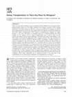 Research paper thumbnail of Kidney Transplantation: Is There Any Place for Refugees?