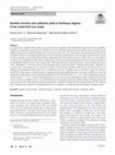 Research paper thumbnail of Rainfall erosivity and sediment yield in Northeast Algeria: K’sob watershed case study