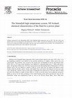 Research paper thumbnail of The Námafjall High Temperature System, NE Iceland; Chemical Characteristics of the Fluid for a Power Plant