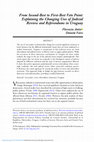 Research paper thumbnail of From Second-Best to First-Best Veto Point: Explaining the Changing Uses of Judicial Review and Referendums in Uruguay